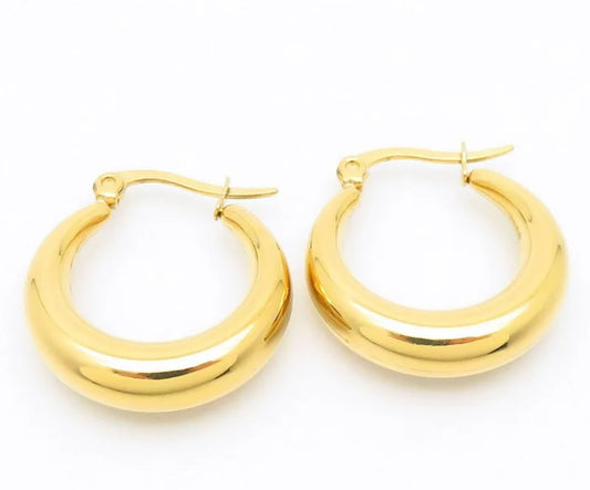 Liz Hoop Earrings (gold)