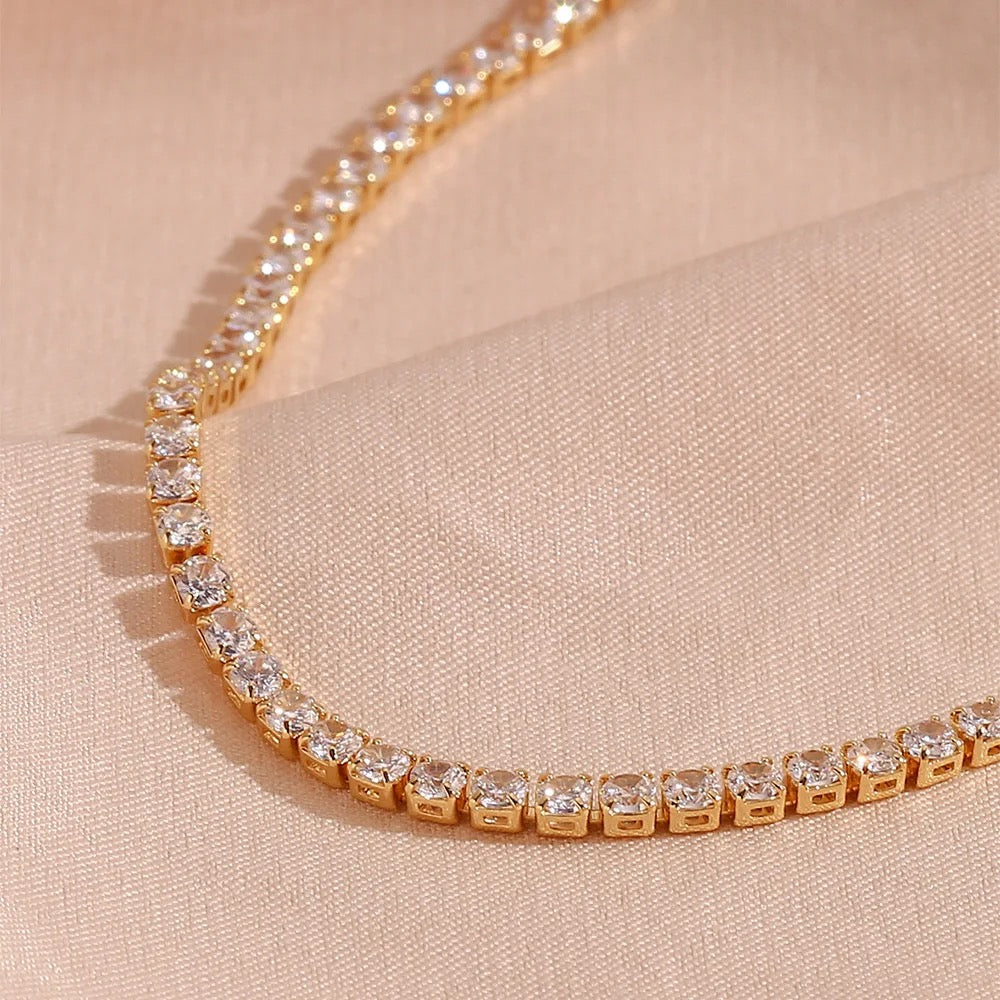 Diamond Tennis Necklace