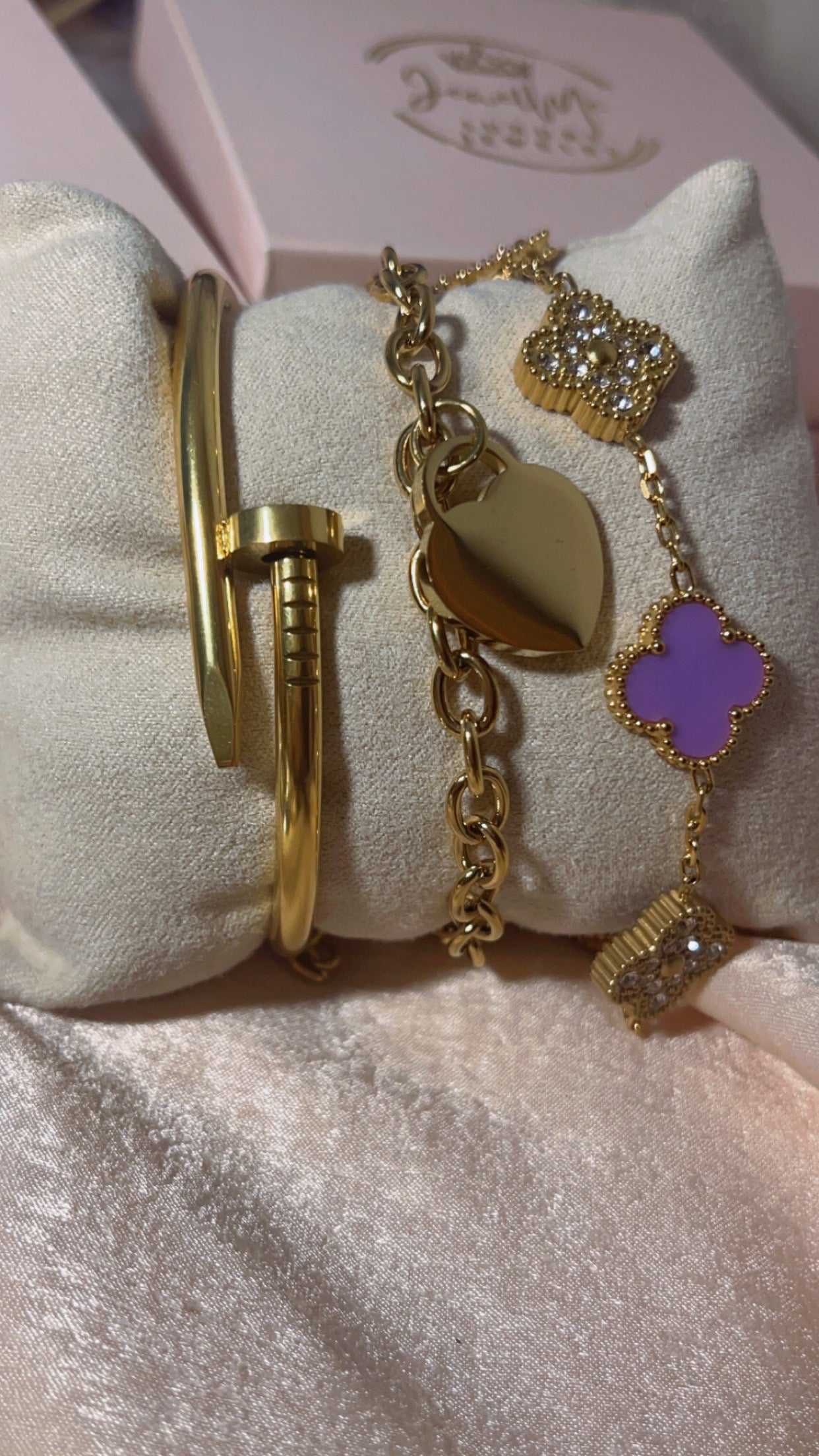 Heart Chain Bracelet