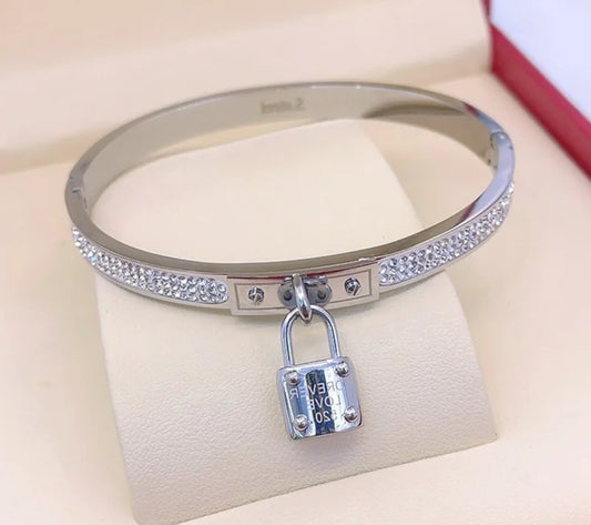 JewelMe Lock Bracelet ( silver)