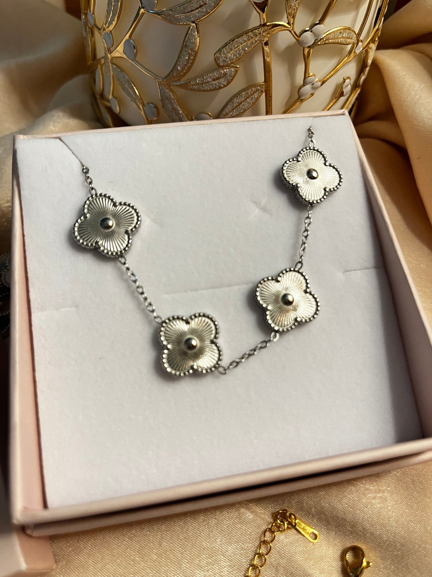 Clover Bracelet (silver)