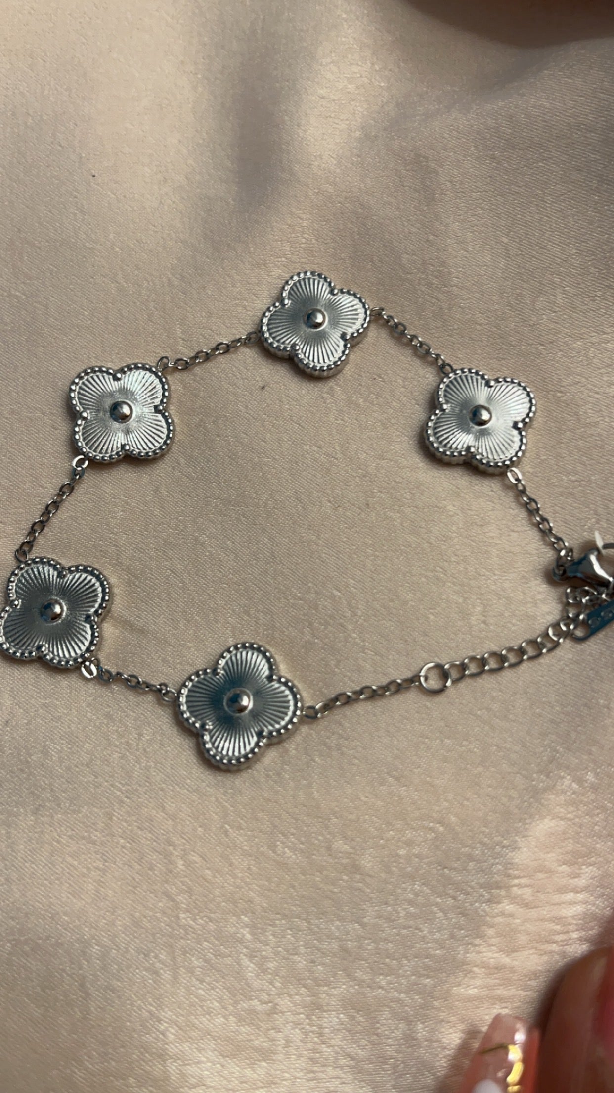 Clover Bracelet (silver)